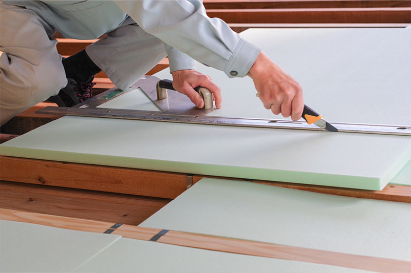 ハウスメーカー指定の施工店です